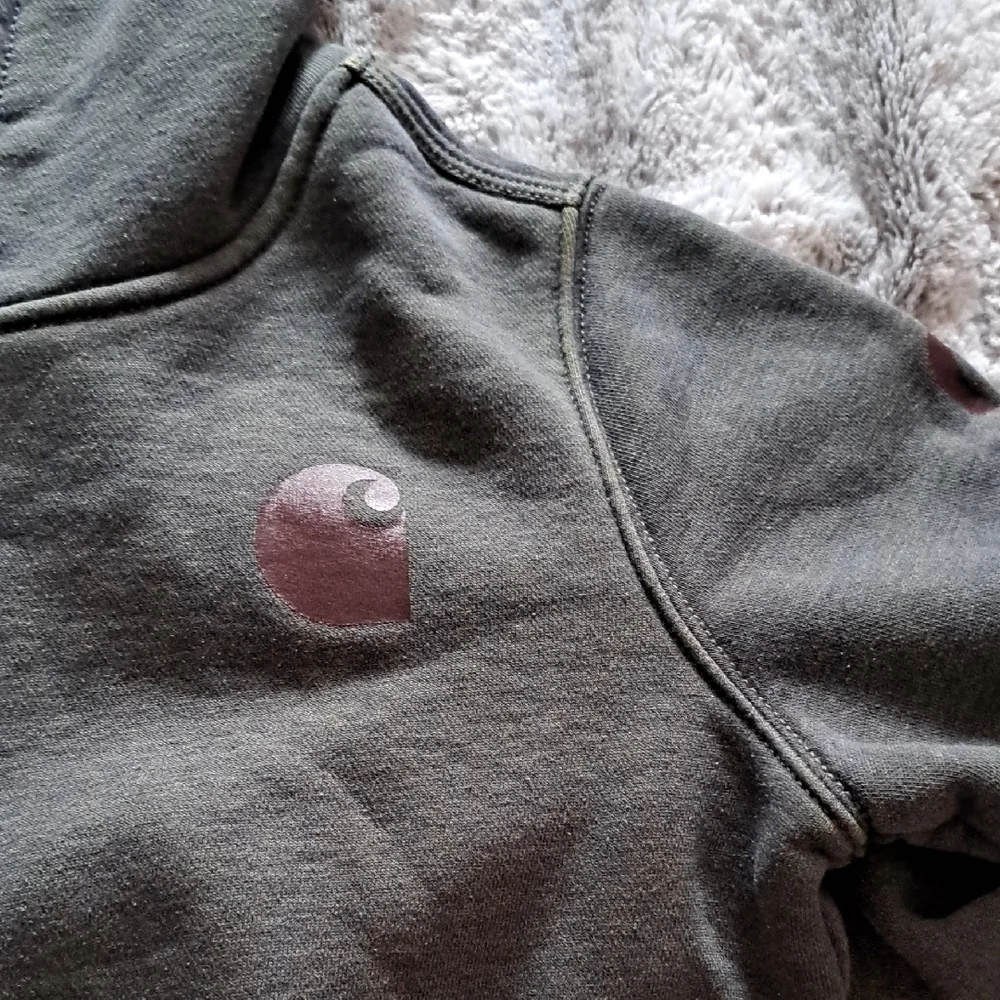 Carhartt Olive Green Hoodie - Picture 7 of 7